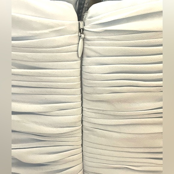 Beautiful J.J’s House light blue taffeta and satin size S party dress. EUC. - Picture 7 of 12